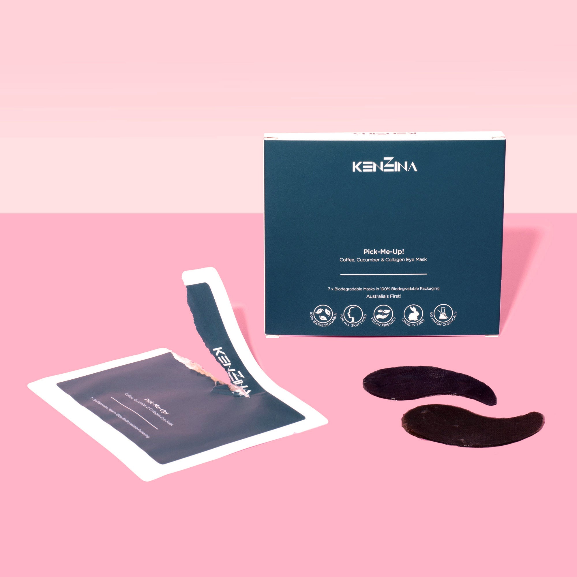 Pick - Me - Up Biodegradable Collagen Eye Treatment - Kenzina