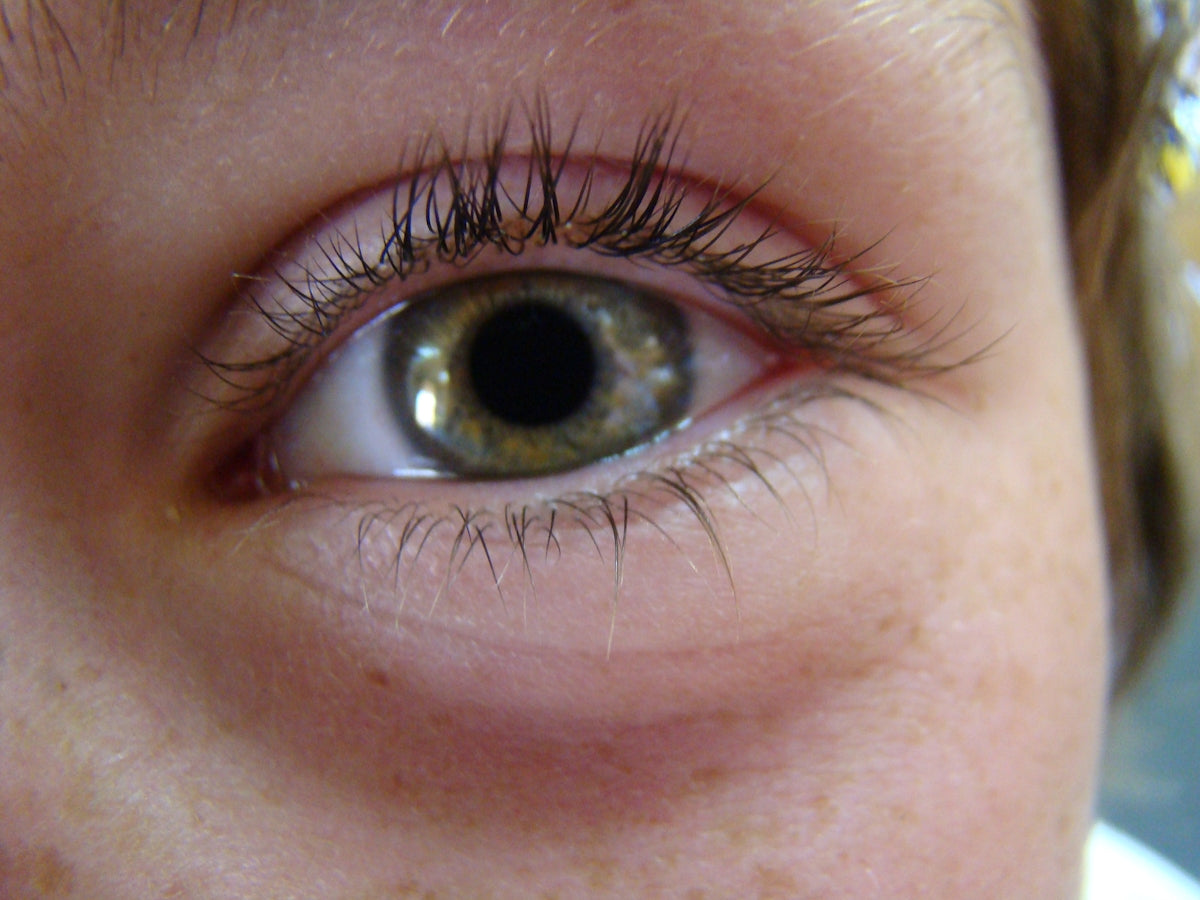 A close-up shot of a human eye.