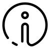 Black icon of a person on a white background